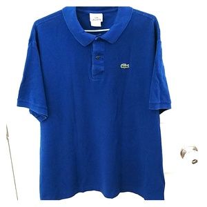 Lacoste Royal Blue Polo Size 8